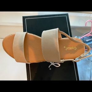 Brand new sandals